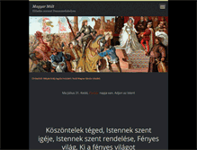 Tablet Screenshot of magyarmult.com